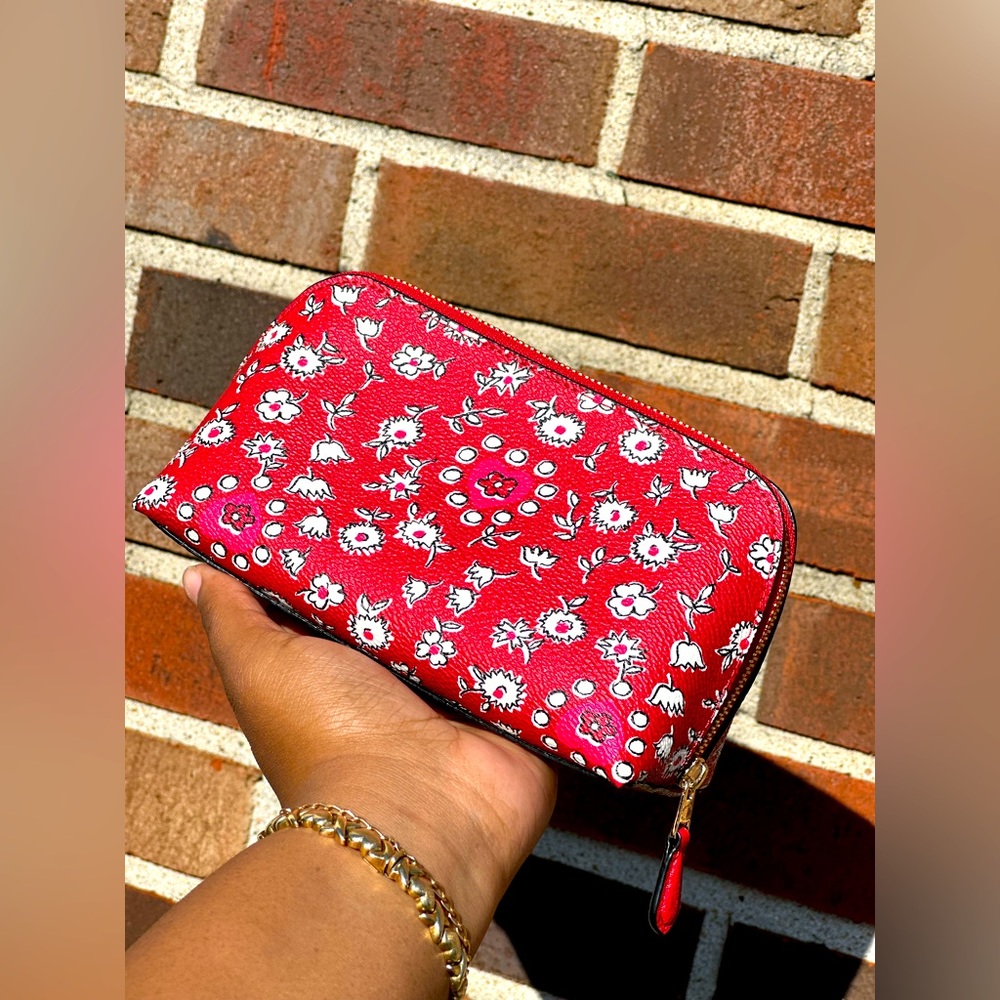 Coach make up bag